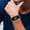 para Xiaomi MI Band 7/6/5 Funda protectora de silicona suave Banda Correa Pulsera Cubierta