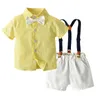 Familjsmatchande kläder kläder för barn pojke baby set bror och syster outfit pläd klänning flickor pojkar pograf 230518