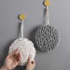 Neue Handtuch Küche Handtücher Badezimmer Weichen Plüsch Chenille Hängen Handtuch Schnell Trocknend Handtuch Für Trockene Hände Ball Handtücher für Hand