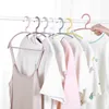 Hangers Racks Arc Design Clothes Hangers Seamless Non-Lip Closet Organizer Hangers Kid Adult Cute Coat Pants Rack Home Wardrobe Storage Hanger 230518