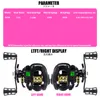 Baitcasting Reels Led Screen Electronic Fishing Reel Bait High Speed 7.2 1 10kg Drag Waterproof Salt Water Crane Arm Casting Drum Wheel Casting 230517