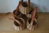Ins Same Straw Bag Zomer mini Rattan Tas Weven Children's Handtas Bamboo Basket Picking Basket 230518