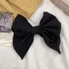 Headwear Hair Accessories Temperament Bow Hair Accessories Fashion Satin Ribbon Hairpins Big Bow Spring clip Hairpins Women Girls Satin Hairpins decorate 230518