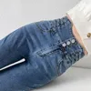 Jeans zoenova stretch jeans femmes 2022 push up sexy rétro haute taille pantalon maman pantalon coréen mode denim de mode