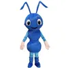 Halloween Blue Ant Mascot Costume Carnival Unisex vuxna outfit vuxna storlek Xmas födelsedagsfest utomhusklänning kostym rekvisita