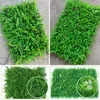 Fleurs décoratives 40x60cm Plante Artificielle Mur Pelouse Plastique Vert Tapis Herbe DIY Décoration Centre Commercial Maison Jardin Jungle Fête