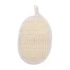 Almohadilla exfoliante de imitación de lufa para baño, depurador corporal, esponja de ducha de fibra de sisal, cepillo para la espalda para hombres y mujeres