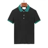 T-shirt 2021 İtalya Polot Gömlek Moda Erkekler Polo Gömlek Kısa Kollar Günlük Pamuk T-Shirts Yüksek Kaliteli Günlük Yatak Tops