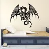 Muurstickers religie symbool dargon streng tribale Chinese draken kunststicker huis woonkamer decoratie kunsten