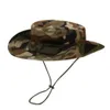 Chapeaux à large bord Chapeaux seau Camouflage Boonie Hommes Chapeau Tactique US Army Seau Chapeaux Militaire Multicam Panama Casquette D'été Chasse Randonnée En Plein Air Camo Sun Caps 230518