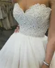 Suknia ślubna Angelsbridep ukochana suknia balowa sukienki vestido de noiva luksusowe perełki.