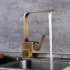 Kitchen Faucets Cold And Water Antique Bronze Brass Sink Faucet Single Handle Deck Mounted Flexible Mixer Taps