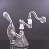 Queimador de vidro de vendas quente queimador de vidro Bongohs klein tornado percolator reciclador tubula de água 14 mm plataformas de óleo articular