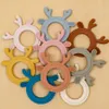 Body Tandsers Toys Soft Silicone Kids TEETER Products Creative Cartoon Animal Theitting Infant Chewing Toy Accessoires Nursing Cadeau 230518