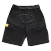 Herr shorts designer demon båt tryck multi ficka arbete gata mode skateboard shorts kargos överdimensionerade streetwear