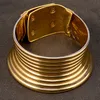 Chokers uddein vintage uttalande choker halsband hänge guld färg läder afrikanska smycken för kvinnor vridmoment maxi halsband set 230518