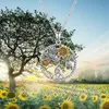 10 adet şık yaratıcı Ağacı Hayat Ayçiçeği Kolye Kolye Kadın Doğum Günü Partisi Aksesuarları için Uygun