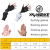 Cyclinghandschoenen Ykywbike Cycling Gloves MTB Bike Handschoenen Sport Half Fishcle Groves Men Men Women Breamabele schokbestendige handschoenen 230518