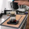 Tapis de table tapis de café réutilisable motif exquis plat polyvalent grande cuisine absorbant drainant