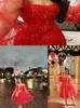 Vestidos de festa Sparkle Starry Tule Homecoming para adolescentes vestidos de baile de manga papagaio vestidos de noite com bolsos