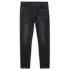 Heren jeans plus maat 42 44 48 50 klassieke herenjeans los rechte zwart blauwe jeans stretch business casual broek mannelijke merkbroek 230517