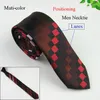 Bow Ties Formal Luxurious Striped Slitte Business Wedding Fashion Jacquard 6cm för herrklänningskjorta Tillbehör Tie LS02