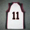 Бегущие сеты Kuroko no Basket Basuke Sport Uniform Seirin Basketball Jersey № 10 11 Kagami Taiga Sportwear футболка шорты Shorts Mailot 230518