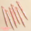 Pieza de lápiz mecánico con patrón rosa encantador para escribir artículos de papelería para estudiantes, regalo creativo, suministros de papelería bonitos