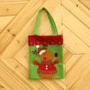 Julekorationer 4st/parti 42 21 cm högkvalitativ god träddekoration Xmas Santa Claus Kids Candy Bag Home Party Decor gåva till barn