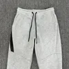 Technodłowe spodnie Joggers Mężczyznę odzieży sportowej Casual Tracksuit Spress Spodni Czarne białe designerskie spodnie jogger