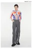 Pantaloni da uomo A1715 Fashion Men's 2023 Runway Luxury European Design Party Style Clothing