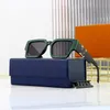 Designer luxury cool sunglasses square women's small frame new Tiktok net red same glasses ins style Korean with original box