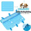 Nouveau chien pad refroidissement été pad chien pad chat couverture canapé respirant lit pour chien été lavable petit moyen et grand chien animal de compagnie