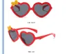 Cartoon Kids Glasses Sun Glasses Flor Flower Baby Copo para meninos meninas Proteção de praia de verão Crianças