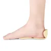 Vrouwensokken voegen schoenvoet kussenondersteuning Massage Insoles Absorptie voering Relief 2pcs High Pad Pain Heel Grips for Arch