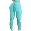 Pantaloni attivi Fitness Casual Ananas Yoga Leggings a vita alta Sport da palestra traspiranti Pantalone multicolore jacquard con sollevamento dell'anca ad asciugatura rapida