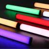 RGB LED Video Light Stick Wand, 30 cm, App Control, Magnetic Handheld Photography Light, Dimable 3200K ~ 9000K CRI95+ Full-colour LED-lampje met 4000 mAh ingebouwde batterij