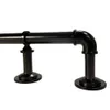 Better Homes Gardens 1 Industrial Pipe, Single Curtain Rod, 120-180 , Brushed Nickel
