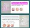 Gesichtspflegegeräte, kabellos, wiederaufladbar, 7-Farben-LED-Behandlungsmaske, hautstraffendes Massagegerät, Hautpflege-LED-Maske 230517