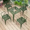 Mobilier de camping table et chaise d'extérieur combinaison loisirs simple cour balcon terrasse jardin patio