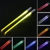 Creative 2sts/Pal LED Chopsticks Light Up Drable Lightweight Kitchen Dinning Room Party Portable Food Safe Table Seary U0525