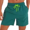 Running Shorts Mens Four Point Beach Breathable Leaf Anti Splash Aports Alacks Men's Athletic With Pockets Outdoor Warm