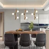 Pendelleuchten Retro Nordic Holzzweige LED-Licht für Esszimmer Küche Wohnzimmer Schlafzimmer Deckenleuchter G4 Design Hängebeleuchtung