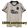 Korynckie koszulki piłkarskie retro 100. rocznica Paulista 2011 12 Home Biały mężczyźni mundury koryncowe klasyczne koszulę piłkarską