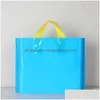 Bolsas de embalaje Tienda de plástico Regalo Color sólido Ropa engrosada Almacenamiento Pounch Suministros para fiestas Bolsa de envasado de alimentos Mtisize Drop Delivery Dhjpd