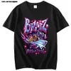 Men's TShirts Bratz T Shirts Women Oversized Tshirt Aesthetic Harajuku Y2k Tops Men Streetwear Black Casual 100% Cotton Short Sleeve Tshirt 230519