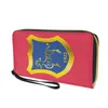 Plånböcker lyx design sigma gamma rho dammynt handväska söt poodle mönster mini plånbok resekort hållare affärstelefonpåsar