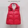 Jacket Vests Puffy Sleeveless Womens Woman Jackets Designer Coat Matte Slim Outwears Coats prad Down Jackets S-2XL