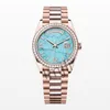 Montres pour hommes Montre automatique pour femme Montre de luxe Bracelet en cuir Montre à mouvement 36 mm / 41 mm Or rose Montre classique à bracelet en acier inoxydable Plusieurs couleurs