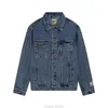 Designer Clothing Galleries Casual Coats High Version American Fashion Galleryes Depts Basic Broderie Hommes Femmes Wash Blue Damage Jacket Veste en jean